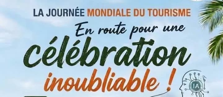 Affiche de la Journée mondiale du tourisme 2026 : « En route pour une célébration inoubliable »