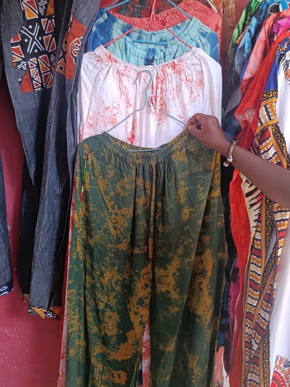 Pantalon en Batik