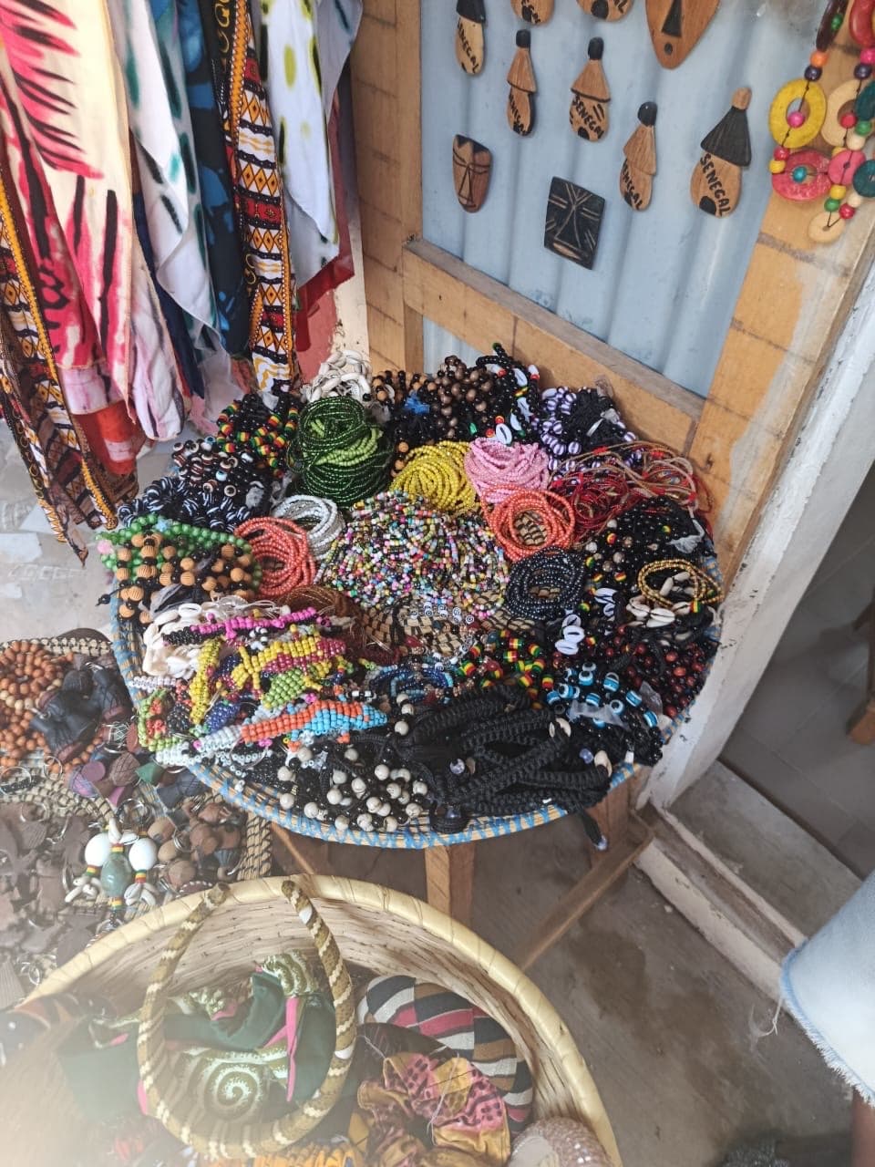 Bracelet en perle de différentes qualités