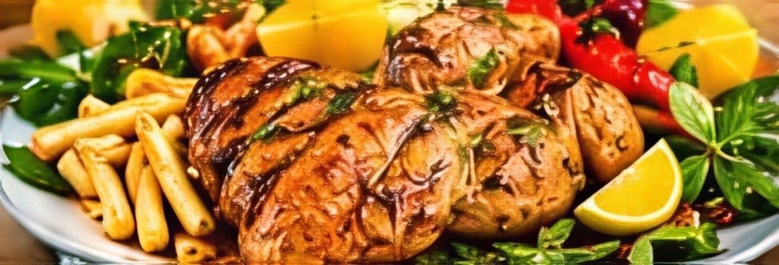 Menu poulet