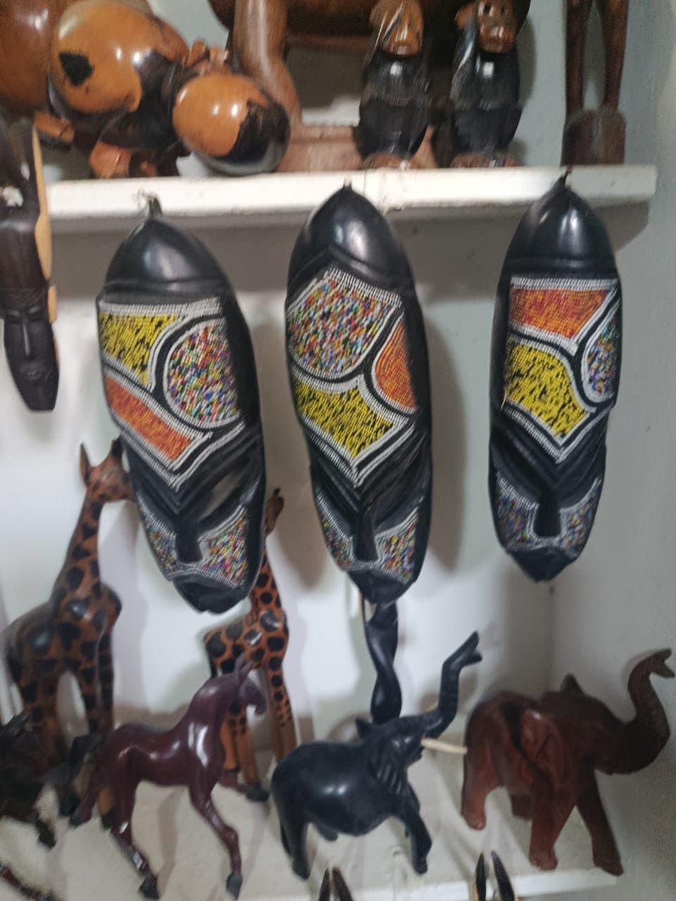 Masque en perles