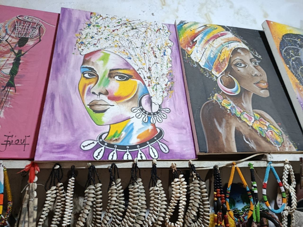 Tableau femmes portrait
