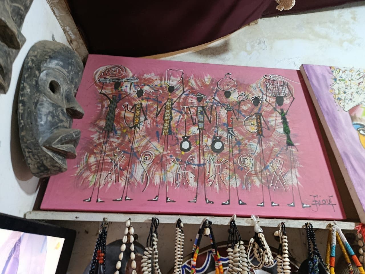 Tableau des femmes porteuses