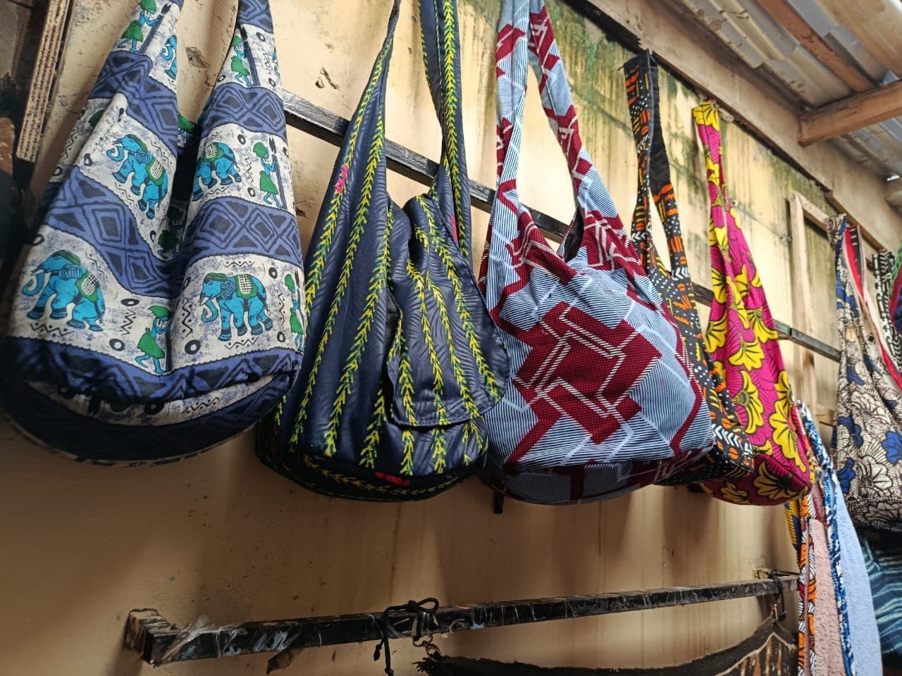 Sac en bandoulière wax