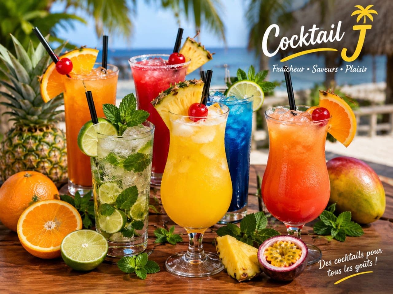 Cocktail jus locaux