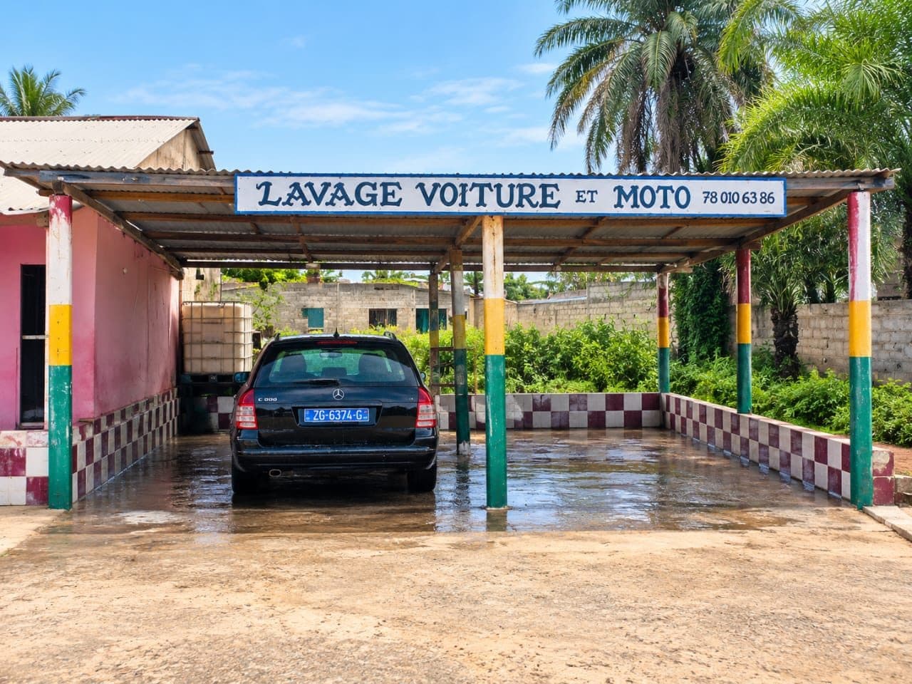 Lavage chez Gambien