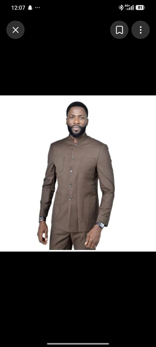 Couture costume africain moderne
