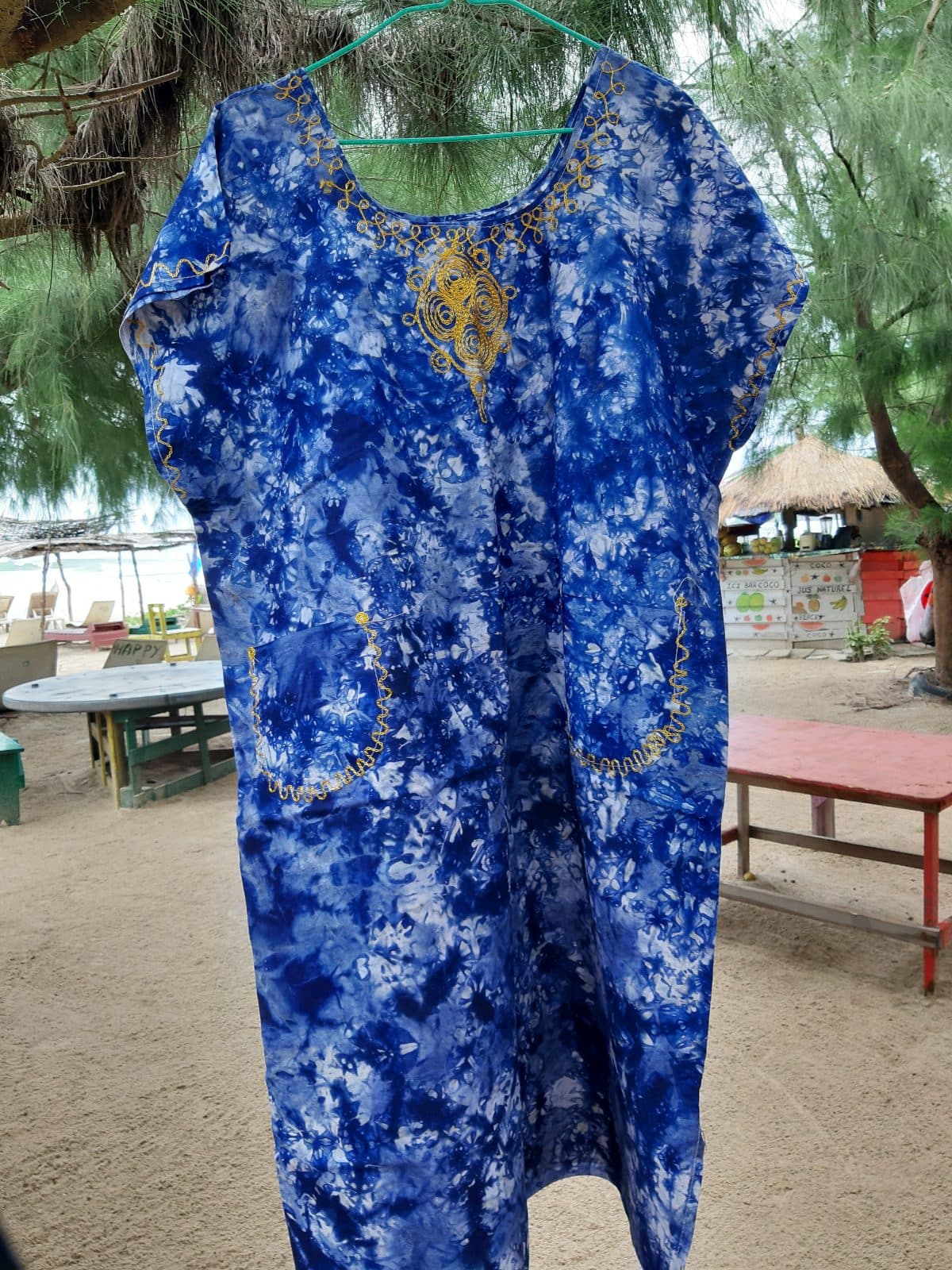 Robe courte batik