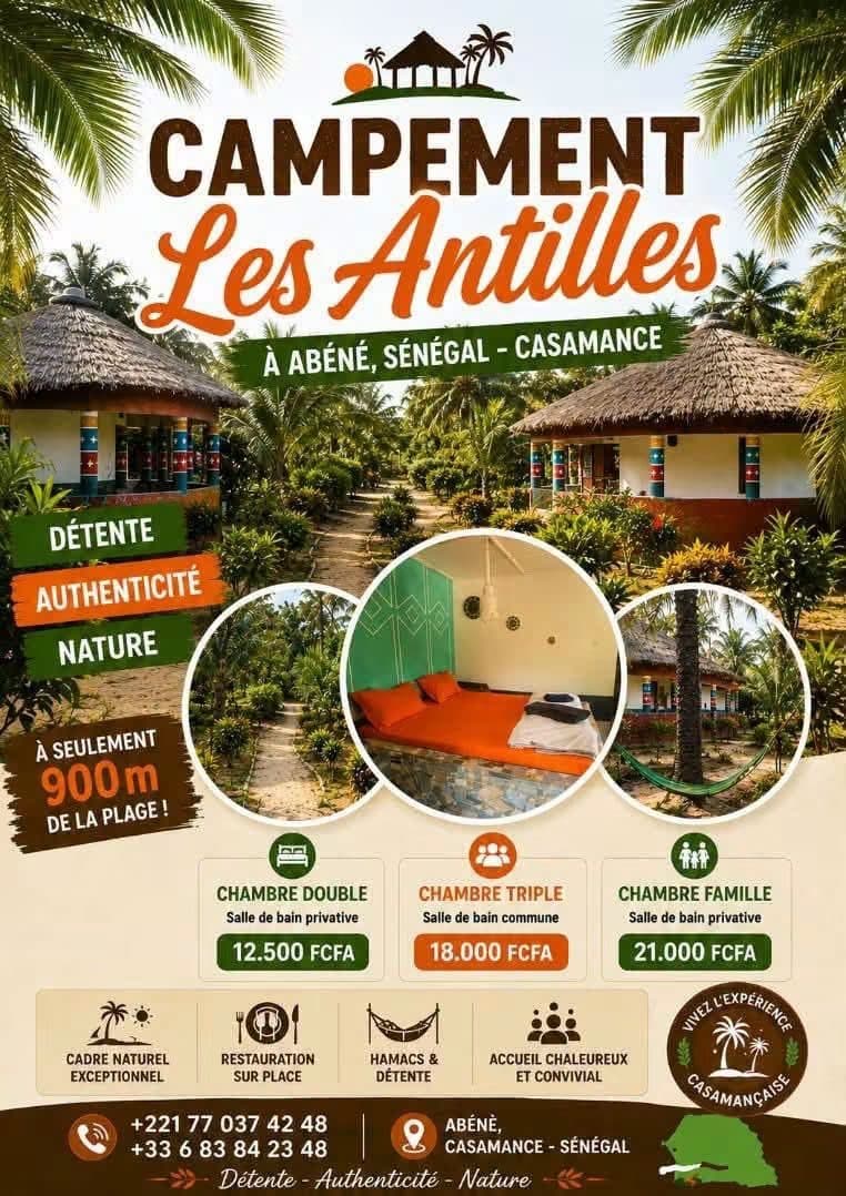 Les visites guidées de Campement Les Antilles Abéné