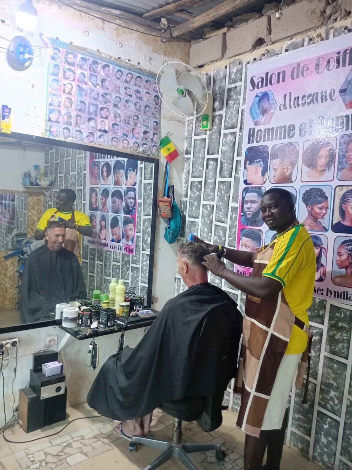 Coupe homme dégradé