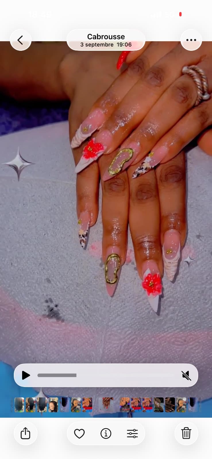 Pose Ongle gel